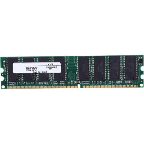 2.6V DDR 400MHz 1GB Memory 184Pins PC3200 Desktop for RAM CPU GPU APU Non-ECC CL3 DIMM