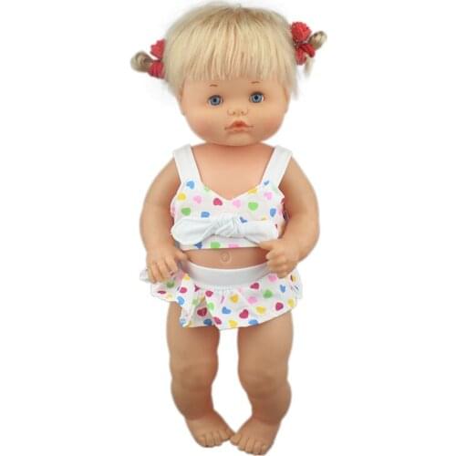 2020 New fashion Bikini For 42 cm Nenuco Doll 17 Inches Baby Doll Clothes