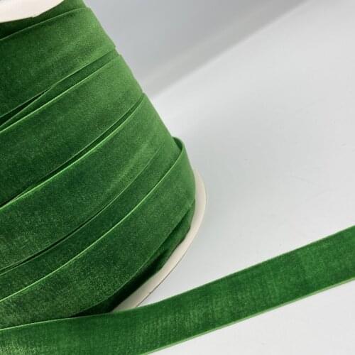 3 yards 6mm-38mm Colour Single Face Line Polyester No Elastic Velvet Ribbon for Bowknot Christmas Ribbon Party Decorations # 06