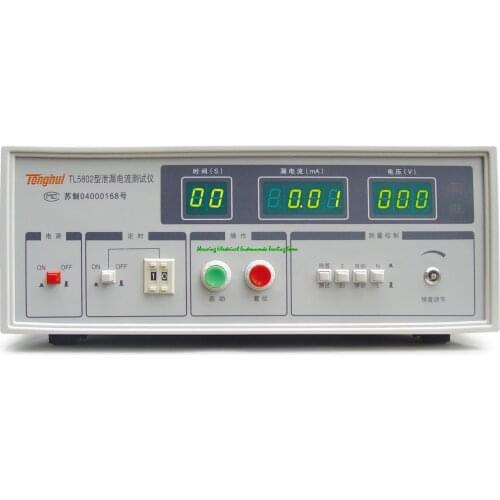 Fast arrival TONGHUI TL5802 leakage current tester 0-250V ,0-2/20mA