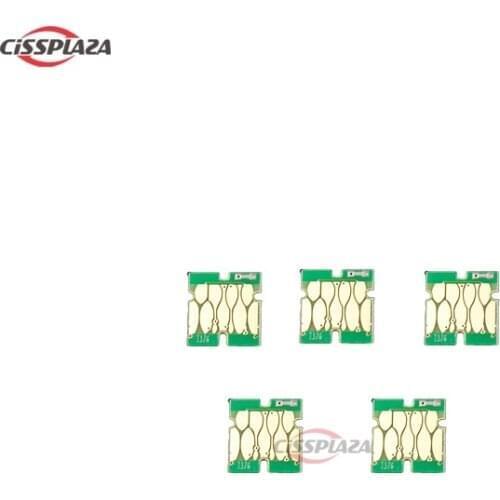 CISSPLAZA 15pcs one time Chips compatible for ink cartridge T376 for Epson PictureMate PM-525 pm525 pm 525 printer chip