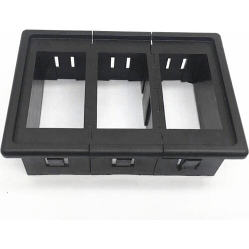 CS-429A2 Switch Clip Panel Waterproof Easy to Install ABS 3-slot USB Switch Panel for Car