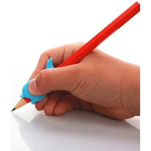 Pen Holder Young Children School Student Pencil Pens Corrective Writing Posture Hand Grip Correction Finger Care Tool Child