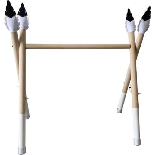 Null 1Set Nordic Style Baby Play Gym Toys Wooden Activity Sensory Develop Play Game Fitness Frame Rack Early Education Toy for