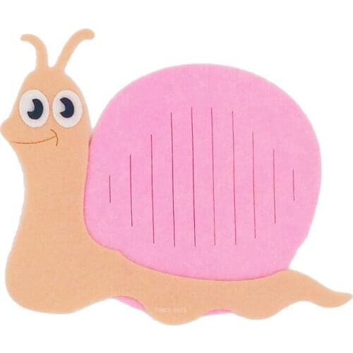 2021 New Snail felt woven toy Cutting Die Mold Diy Decoration Wooden Knife Mould Suitable For Fustelle Cutters