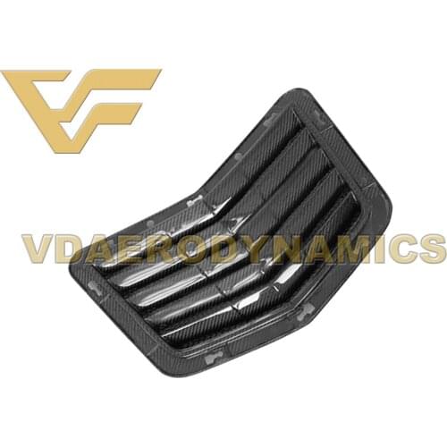 Suitable For 14-19 Chevy Corvette C7 VAD-V Carbon Fiber Hood Scoop Vent - Fiberglass available