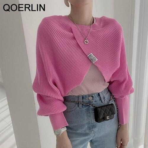 Женские пуловеры QoerliN China At AliExpress