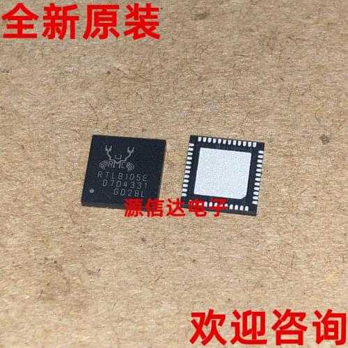 Real picture shooting of new original RTL8105E-VL-CG RTL8105E QFN-48 network card chip