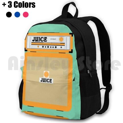 Juice Amp Outdoor Hiking Backpack Riding Climbing Sports Bag Flat Flat Design Colors Graphic Graphic Design Graphism Vector Amp