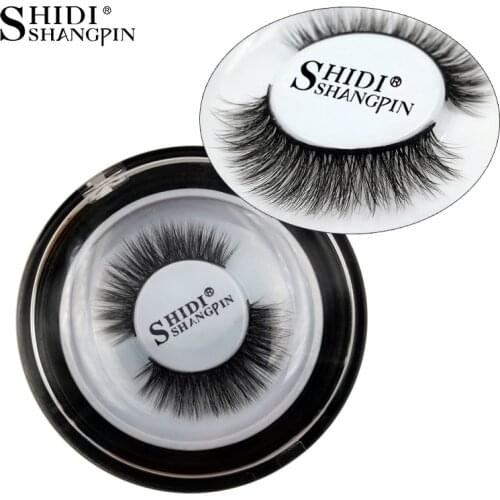 SHIDISHANGPIN 3d mink lashes hand made makeup full strip lashes natural long eyelash extension hand made makeup false eyelashes