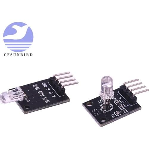 1PCS Smart Electronics FZ0455 4pin KEYES KY-016 Three Colors 3 Color RGB LED Sensor Module for Arduino DIY Starter Kit KY016