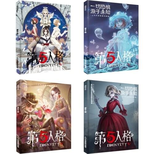 Horror Game Identity V Anime Series Bookmark Poster Postcard Notebook Gift Box Characters Anime Game Around