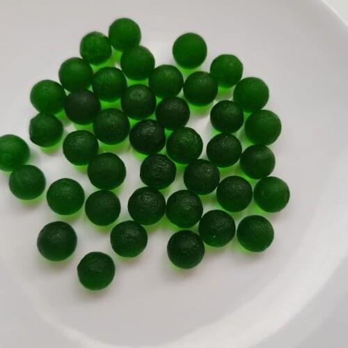 10mm Green Gem Moldavite Czech Meteorite Impact Glass Sphere Ball Energy Stone Chakra Healing Crystals Bead Decor