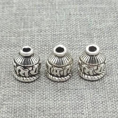 20 Pieces of 925 Sterling Silver Four Leaf Clover Beads Luck Lucky Spacers