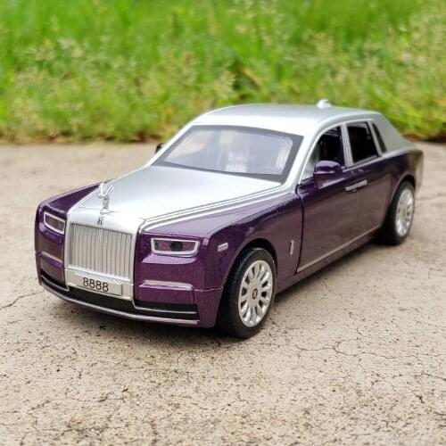 1:28 Toy Car Excellent Quality Rolls-Royce Phantom Metal Car Toy Alloy Car Diecasts & Toy Vehicles Car Model Toys For Children
