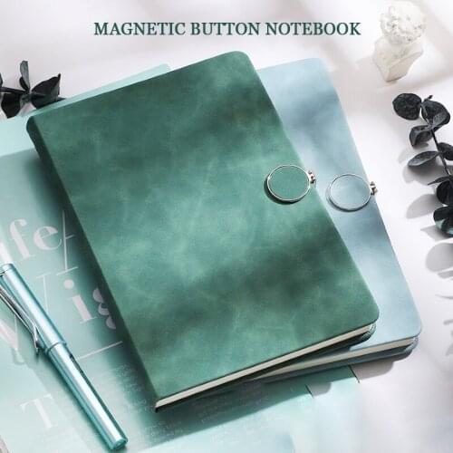 A5 notebook child contracted art delicate hard leather lovely girl heart hand ledger creative hand diary book