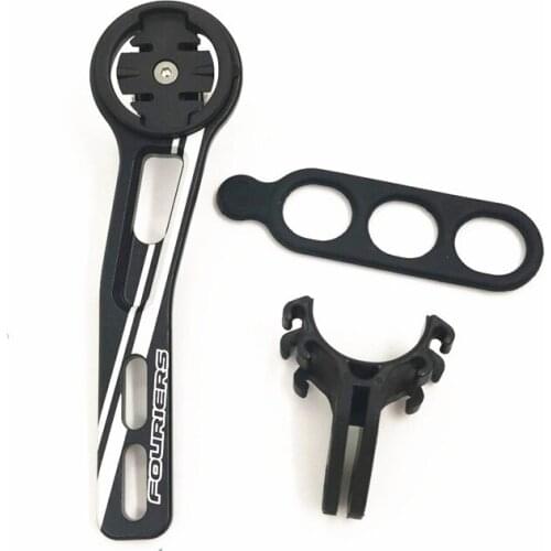 Fouriers Bike Computer Gopro Mount Camera Holder Fit Giant Contact SLR Aero Handlebar For Garmin Bryton Wahoo MIO Bracket Holder