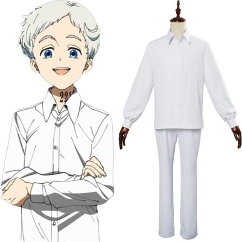 Anime The Promised Neverland Norman Ray Cosplay Costume Clothing Halloween Carnival Costumes Tailor Made