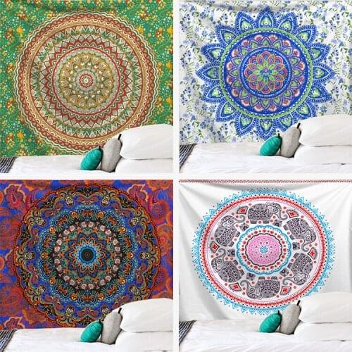 Retro Compass Tapestry Mandala Tapestry Wall Hanging Beach Towel Tapesty Fabric Blanket 200X150cm Room Boho Wall carpet decor