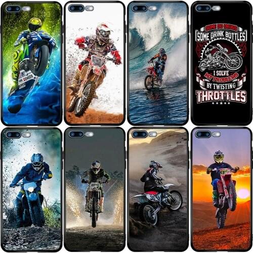 Phone Case for Samsung A5 A6 A7 A8 A10 A20 A30 A40 A50 A60 A70 A80 A90 J3 J4 J5 J6 J8 Plus Dirt Bikes Motorcycle Race Moto Cross