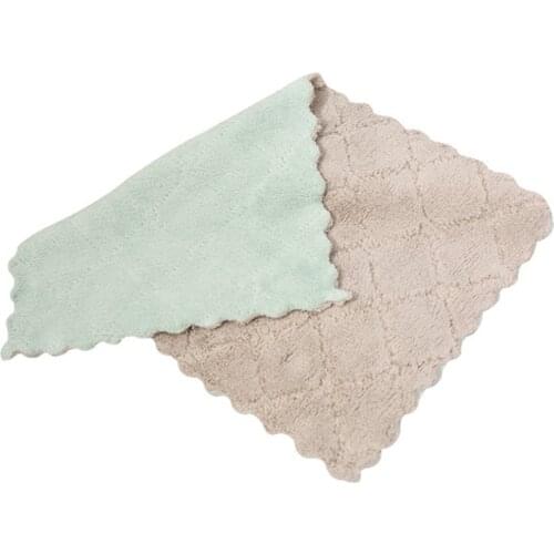 Super Soft Dishes Bowl Washing Cloth High Efficient Anti-grease Dishcloth Quick-Dry Home Kitchen Cleaning Wiping Dish Cloth