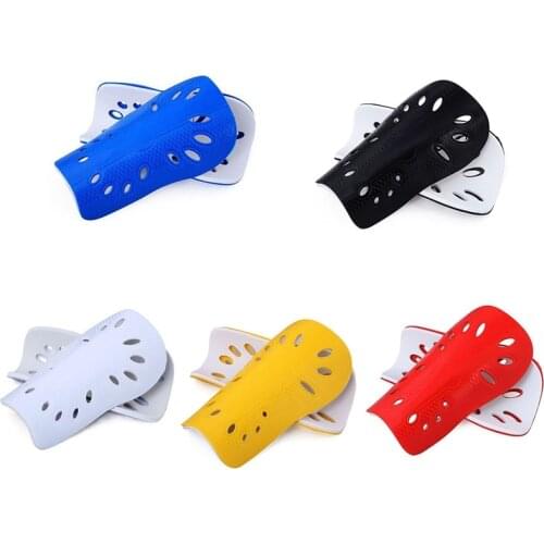 1 Pair Outdoor Sport Leg Protective Gear Breathable Shin Guard Football Shin Pads Plastic Guards Leg Protector For Kids Adults