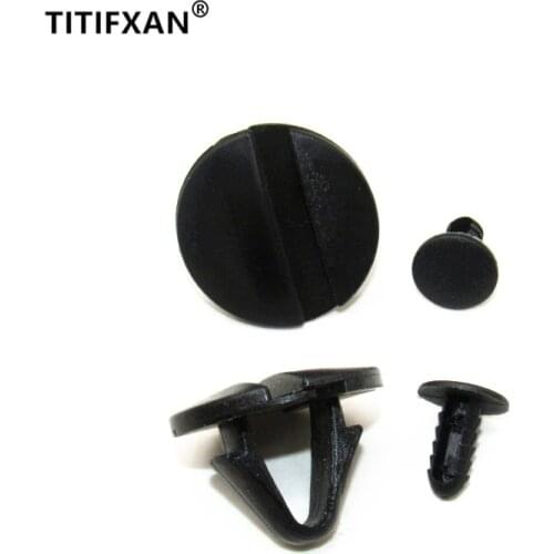 10PCS Auto engine cover insulation cotton plastic fasteners clip for VW New Bora Sagitar Lavida
