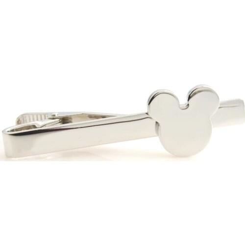 10pcs/pcs Novelty Mickey Design Tie Clips Copper Plating Animal Mouse Tie Bar Pins Mens Jewelry Accessory Wholesale