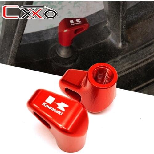 2021 New Motorcycle CNC Tire Valve Stem Caps Covers For Kawasaki All models Z900 Z650 Z800 Z1000 Z400 Z750 Z250 Ninja 650 ZX25R