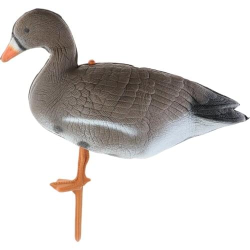 4x Outdoor Goose Hunting Decoy 3D Heads Crow Decoys Garden Decor Sentries