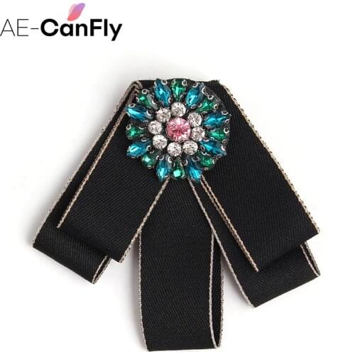 AE-CANFLY Brooches Bow On Clothes