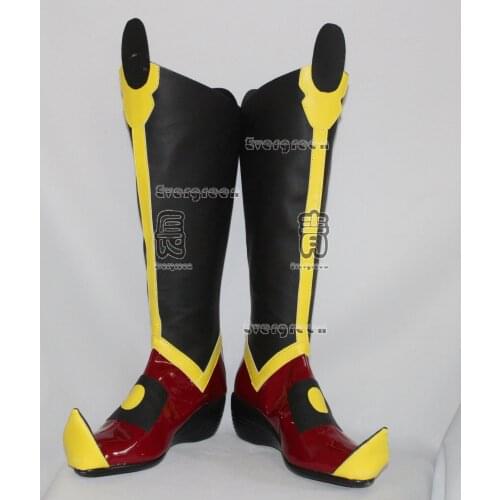 Avatar The last Airbender Azula Halloween Long Cosplay Shoes Boots C006