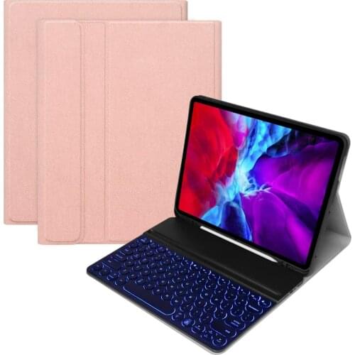 Backlit keyboard Case For iPad Pro 12.9 2020 2018 Case Ultra Slim Stand Auto Wake Sleep funda For New iPad Pro 12.9 Case keypad