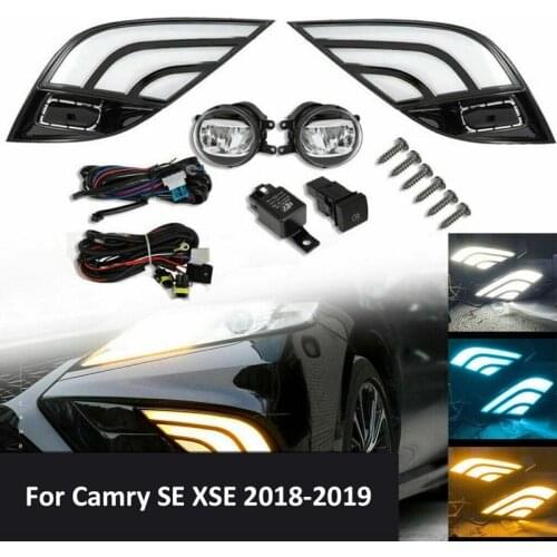 For Front fog lamp, bumper, fluorescent lamp, driving light, sling switch kit Toyota Camry xSe , 2019