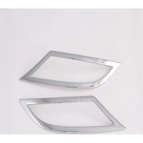 For Hyundai Creta ix25 2020 2021 Exterior Chrome Front +Rear Foglight Fog Light Lamp Cover Trim Car Accessories Styling