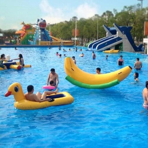 Water seesaw Banana seesaw water park infatable toy