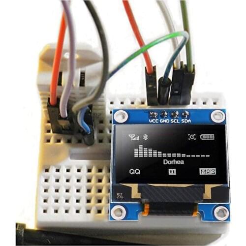 4pin 0.96" White 0.96 inch OLED 128X64 OLED Display Module 0.96" IIC I2C Communicate for arduino