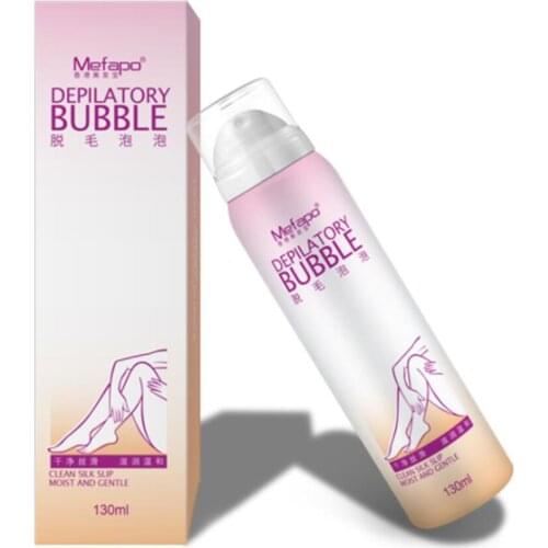 130ml Natural Painless Hair Removal Cream Spray Permanent Hair Remove Depilatory Hair Removal Cream Spray Foam Smooth Skin