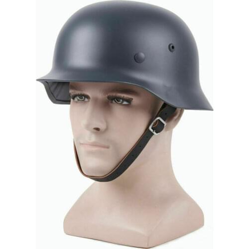 WW2 GERMAN ELITE WH ARMY M35 M1935 STEEL HELMET GRAY OUTDOORS MILITARY WWII