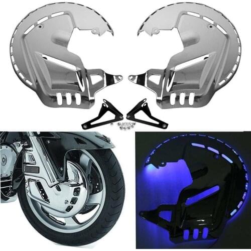 Motorcycle Front Brake Covers LED Ring Of Fire For Honda Goldwing Gold wing GL1800 GL 1800 2001-2014 2013