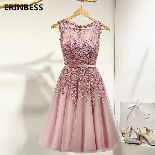 Vestido De Festa Scoop Neck Tulle With Appliques Bridesmaid Dresses Formal Gowns Bridesmaid Dress 2019 Robe Demoiselle D'honneur