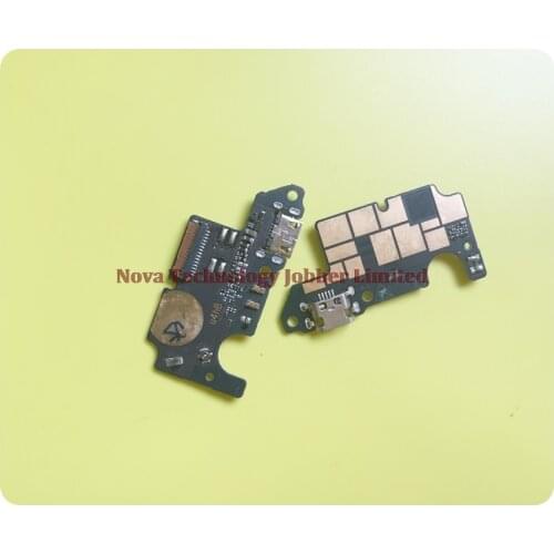 Wyieno For ZTE Blade A320 Charger Port Board USB Charging Connector Flex Cable Microphone Mic Plug Replacement Parts + Tracking