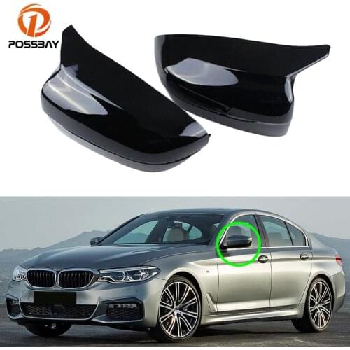 1 Pair Replacement Carbon Rearview Mirror Look Cover for BMW 3 5 Series G30 G31 G38 G20 2017 2018 2019 2020 2021 Exterior Parts
