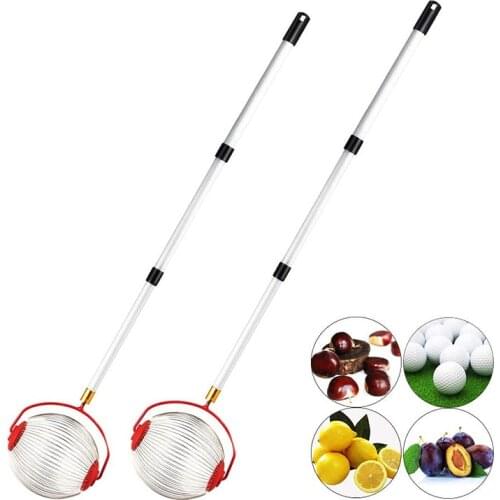 1PC Nut Gatherer Picker Upper for Walnuts Pecans Small Fruit Harvester Ball Tennis Pickleball Rolling Gatherer Garden Supplies