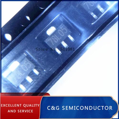 20PCS 78L05 SOT-89 LM78L05 L78L05