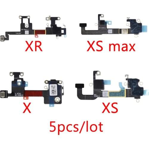 5pcs/lot For iPhone X XS Max XR Wifi Antenna Signal Net Work Connector Flex Cable Ribbon Replacement Parts