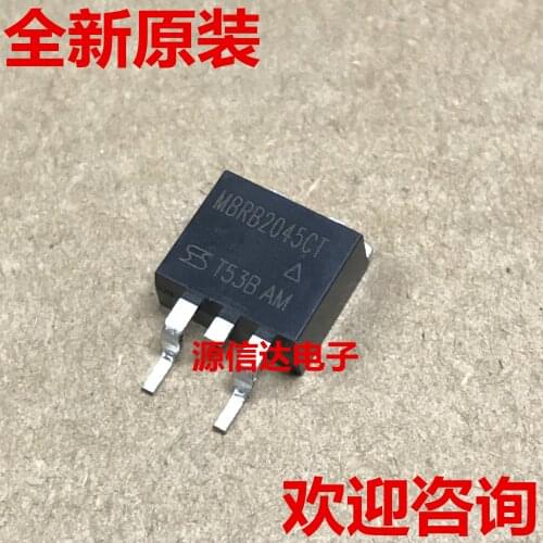 New and original MBRB2045CT 2045 20A 45V TO-263 Schottky diode imported from stock