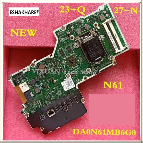 799346-003 For HP Pavilion 23-Q 27-N AIO Motherboard 828619-003 799346-503 DA0N61MB6G0 Mainboard 100% tested fully work