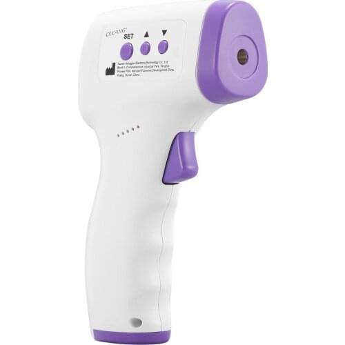 Non-contact Thermometer Three-color Backlight Without Battery High Precision Handheld Infrared Thermometer