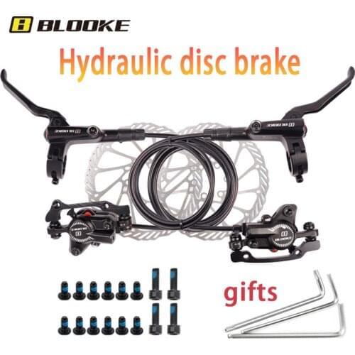 BLOOKE BM-510 MTB Hydraulic Disc Brake G3 HS1 Rotor Mountain Bike Right Front Left Rear Oil Brake Suitable For Bicycle Parts